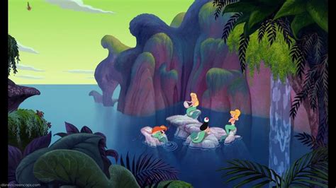 Mermaid Lagoon (Neverland) | Disney Wiki | Fandom | Mermaid lagoon, Peter pan mermaids, Disney ...