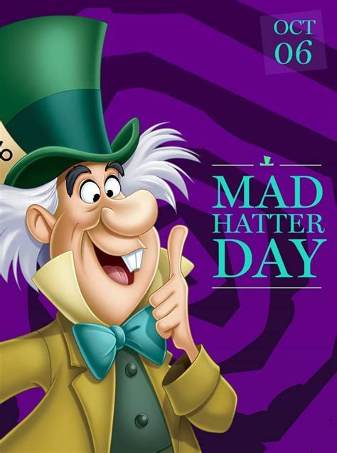 World of My Own: Photo | Mad hatter day, Disney art, Character inspiration