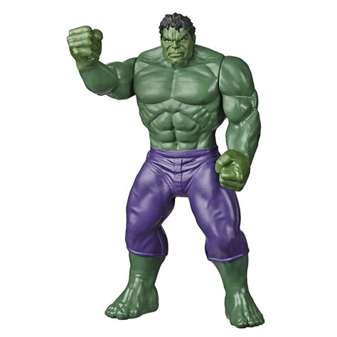 Marvel Hulk Toy 9.5-inch Scale Collectible Super Hero Action Figure, Toys for Kids Ages 4 and Up ...