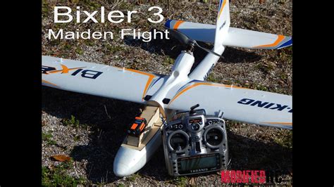 Bixler 3 - Maiden Flight - YouTube