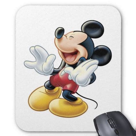 Mickey Mouse laughing Mouse Pad | Mickey mouse, Mickey mouse and friends, Mickey minnie mouse