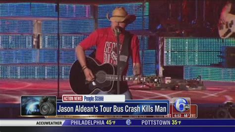 Jason Aldean's tour bus crash kills man [Video]