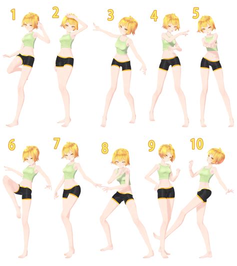 [MMD] Pose Pack 8 - DL by Snorlaxin on DeviantArt