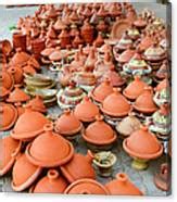 Tajine Pottery Stacked In A Market Photograph by Paolo Negri - Pixels