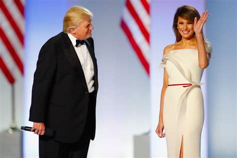 Melania Trump's Herve Pierre Inauguration Dress 2017 | POPSUGAR Fashion