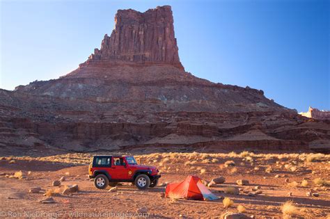 Camping along the White Rim Trail | Canyonlands National Park, near ...