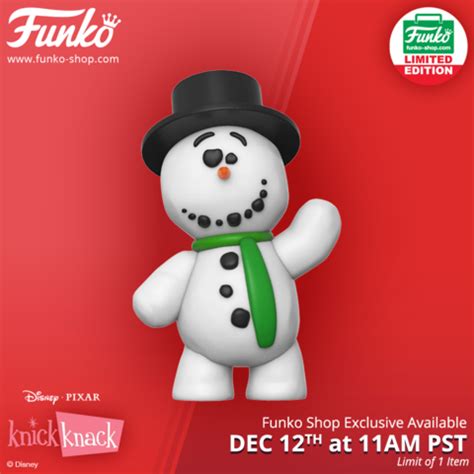 Knick Knack Snowman Vinyl Figure! Out Today | DisKingdom.com