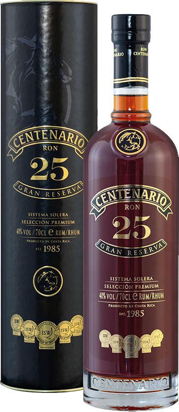 Centenario Rum 25 Years Old Gran Reserva 0,7l | DOPRAVA ZDARMA | E-shop Global Wines & Spirits