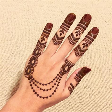 11+ Simple Henna Designs New Simple Dan Unik