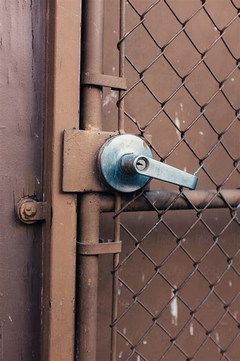 "Door And Lock On Building Exterior" by Stocksy Contributor "Rialto ...