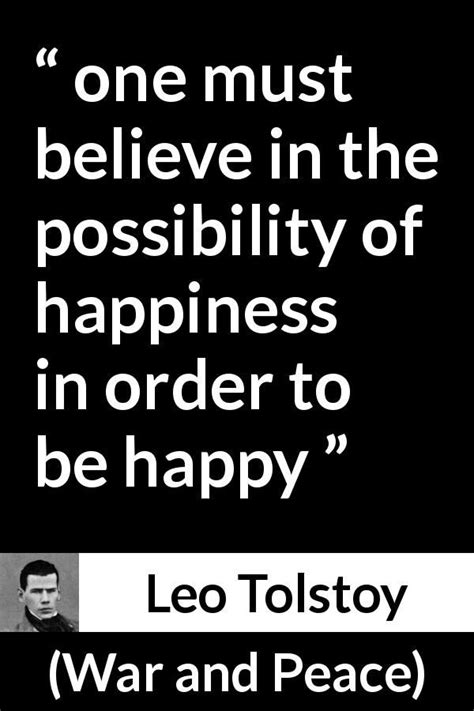 Leo Tolstoy about happiness (“War and Peace”, 1869) | War and peace quotes, Tolstoy quotes, Life ...