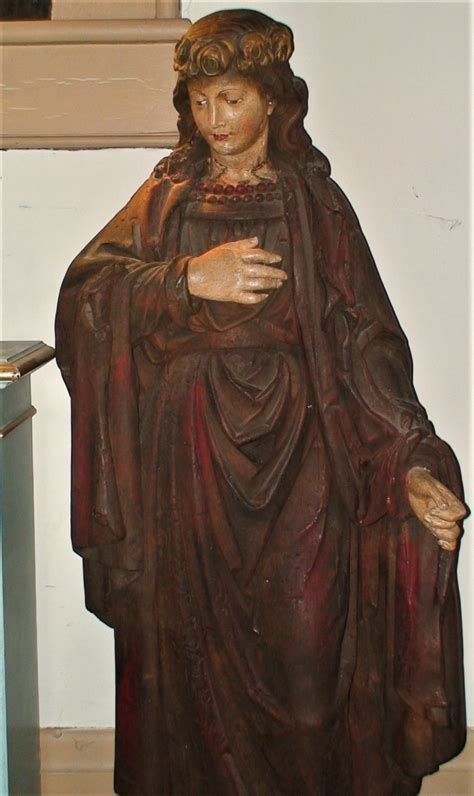 St. Rose Of Lima Antique Statue Terra Cotta | Collectors Weekly