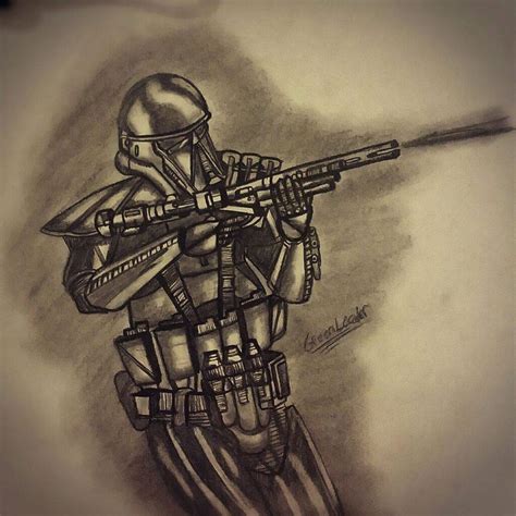 Death_Trooper Drawing..💀 | Star Wars Amino