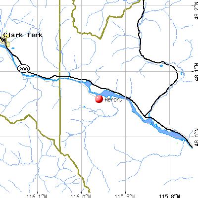 Heron, Montana (MT 59844) profile: population, maps, real estate, averages, homes, statistics ...