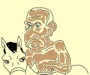 Putin on a horse - Drawception