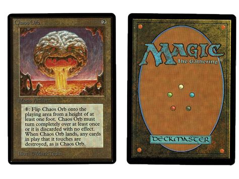 Chaos Orb from Beta MTG Proxy