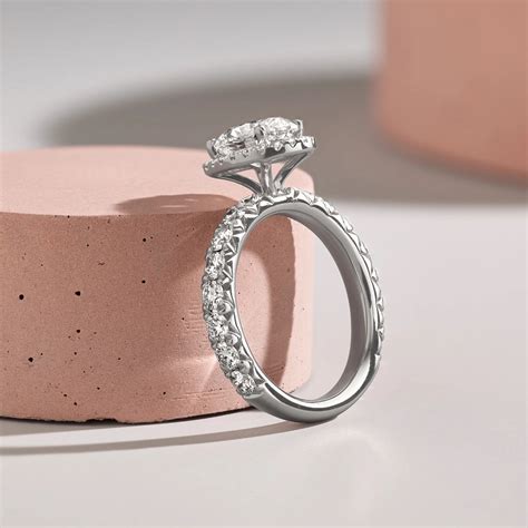 Phoenix Classic Pave-Set Diamond Engagement Ring | Shane Co.