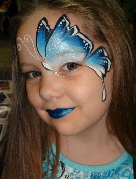 Butterfly Face Painting For Kids