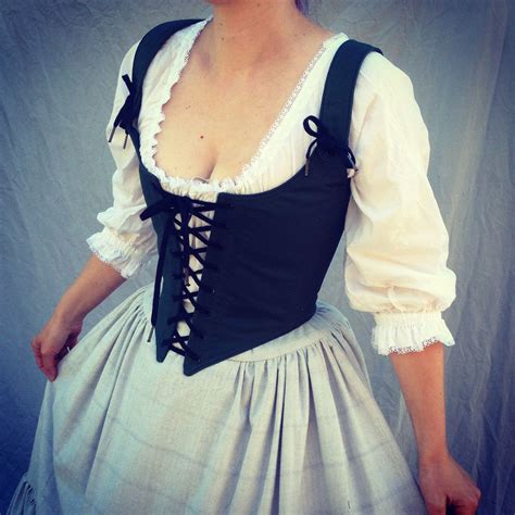 Custom Color Ren Faire Corset-choose Any Color Front & Back Lacing ...