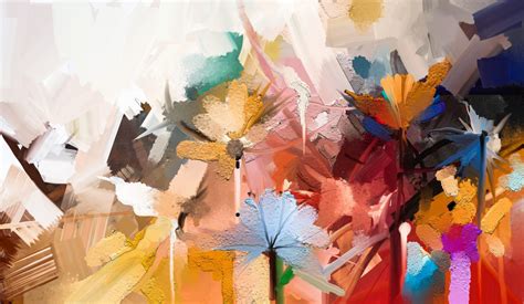 5 Greatest abstract painting art flowers You Can Get It For Free - ArtXPaint Wallpaper
