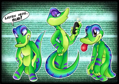 Random Gex Pinups by 8-Bit-Britt on DeviantArt