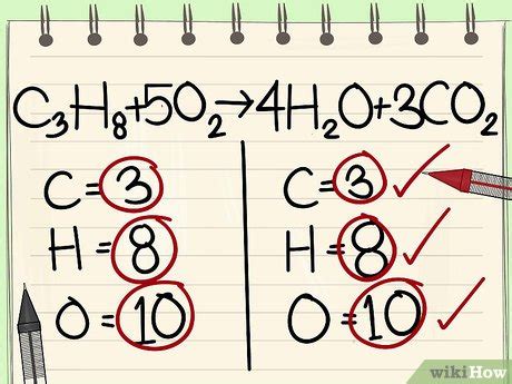 How to Balance Chemical Equations: 11 Steps (with Pictures)