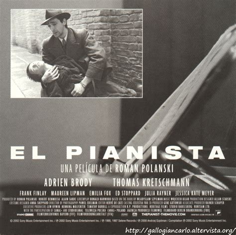 CD Soundtrack "El Pianista" - Film di Roman Polanski