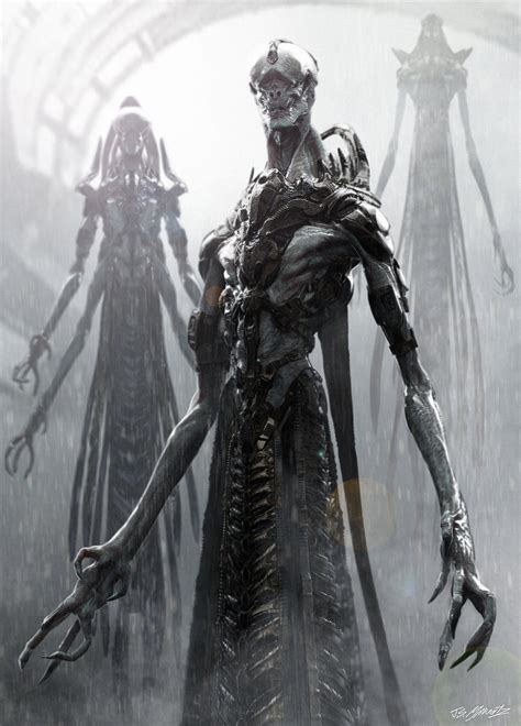 Blind Ones, Jerad Marantz | Alien concept art, Sci fi concept art, Horror art