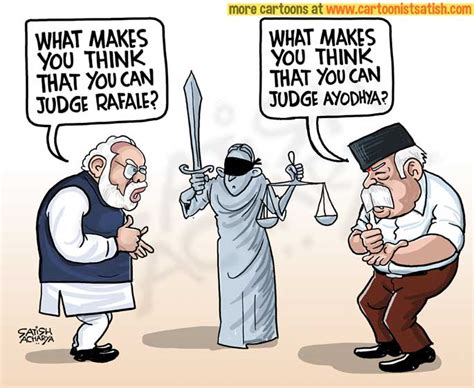 Judiciary! | CartoonistSatish.Com