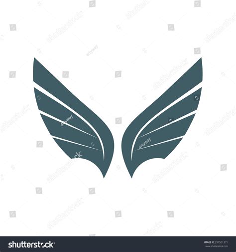 Logo Vector Wing Stock Vector (Royalty Free) 297501371 | Shutterstock