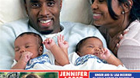 P Diddy, Kim Porter, P Diddy introduces twin daughters in | HELLO!