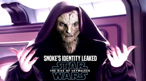 Snoke's New Identity Revealed! The Rise Of Skywalker (Star Wars Episode 9) - YouTube