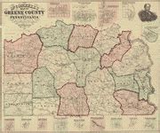 McConnell's map of Greene County, Pennsylvania | Library of Congress