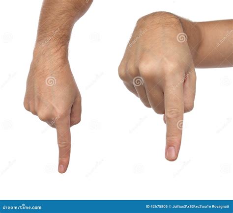 Male Finger Touching Stop Button On A Virtual Screen Stock Photography | CartoonDealer.com #30437870