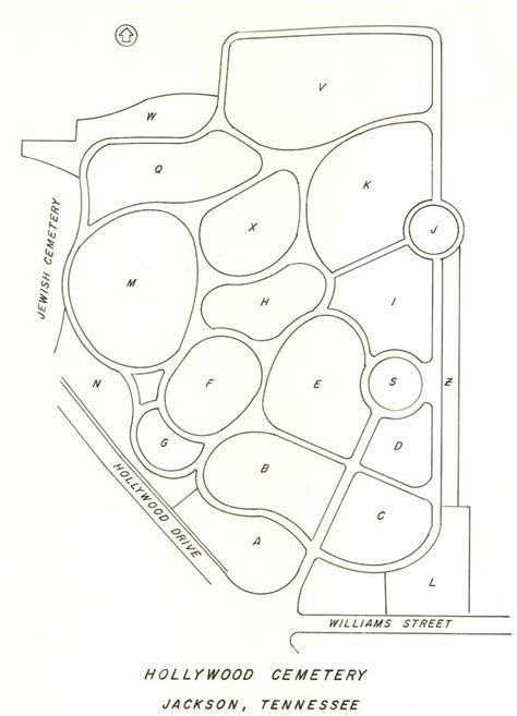 Main Map – Hollywood Cemetery