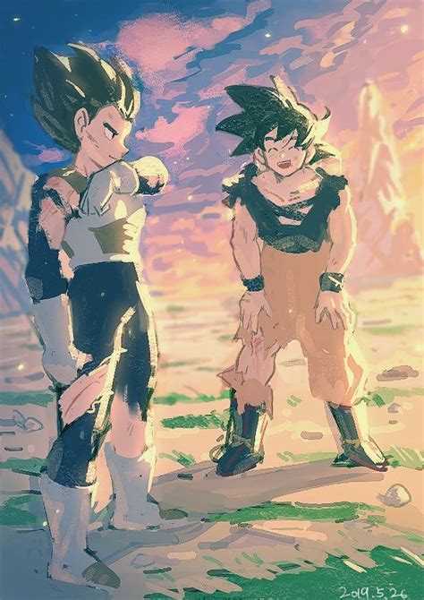 #Goku #Vegeta #Fanart | Anime dragon ball, Dragon ball super goku ...