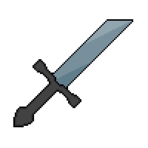 Pixilart - Texture Pack Large Stone Sword by RedDawn