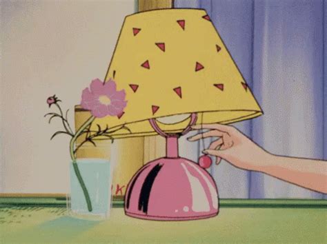 On And Off GIF - Anime Lamp Night - Discover & Share GIFs
