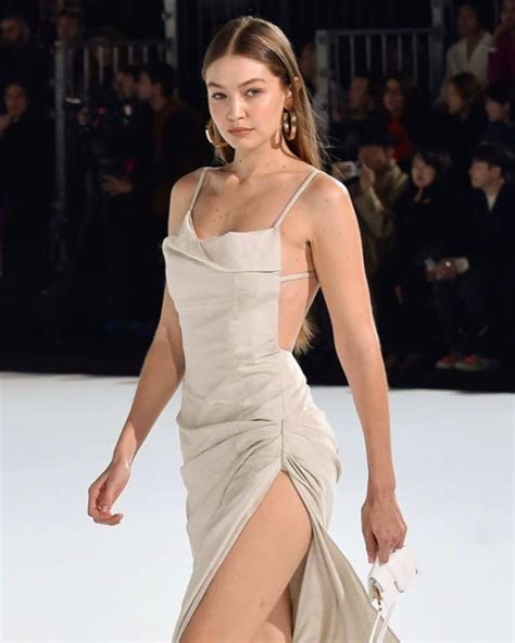 Gigi Hadid in Stunning Jacquemus Maxi Dress