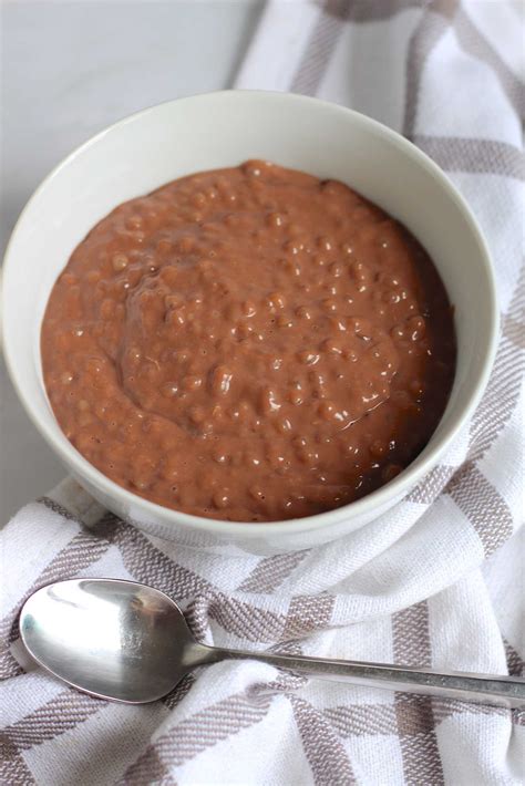 Chocolate Tapioca Pudding | 12 Tomatoes