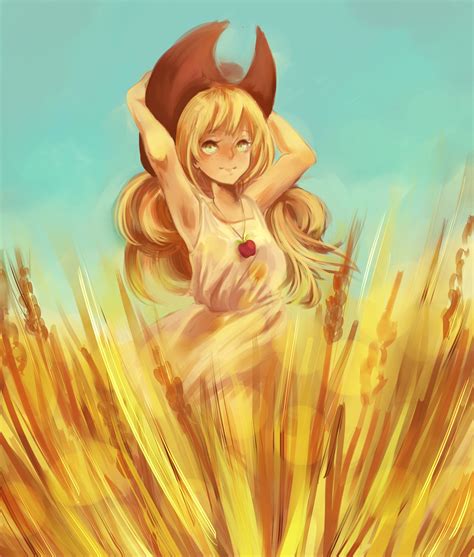 Applejack Human Art : By yesiamtori, december 4, 2012 in visual fan art.