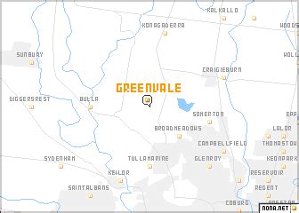 Greenvale (Australia) map - nona.net