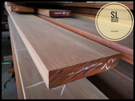 Balau Solid Wood Timber Smooth Finish 44(T)mm × 195(W)mm = 2,3,4,5,6,7 ...