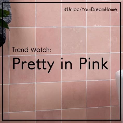 Trend Watch: Pink Tiles [Video] | Pink tiles, Wood effect tiles, Style tile