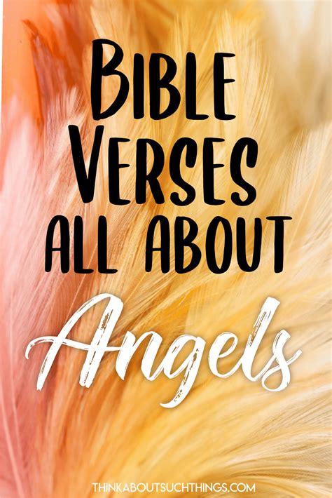 70+ Bible Verses About Angels | Think About Such Things