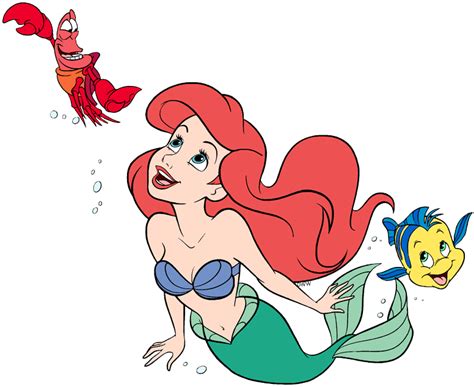 Ariel & Friends Clip Art (PNG Images) | Disney Clip Art Galore