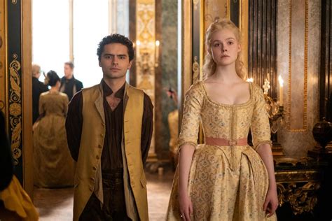 Elle Fanning Wears Dior-Inspired Imperial Gowns in Hulu's 'The Great' - Fashionista