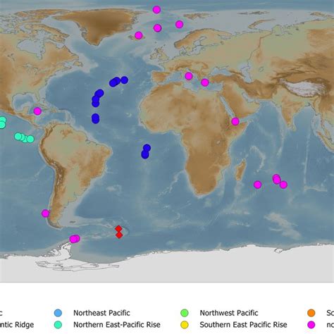 Deep-sea hydrothermal vent systems that require conservation. At the... | Download Scientific ...