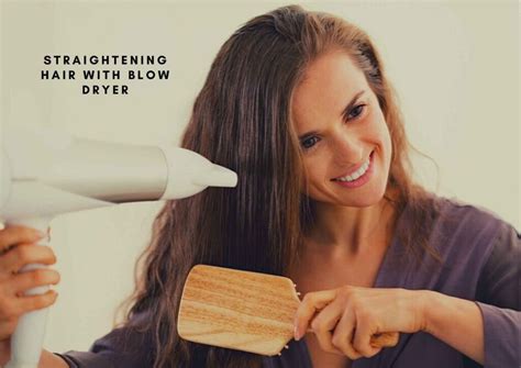 How To Straighten Hair With Blow Dryer In 6 Easy Steps - Hair Everyday Review