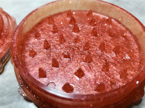 Weed Grinder epoxy resin chic burgundy red black floral lace | Etsy